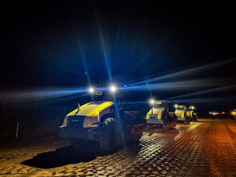 Duplicao com obras entre Sorriso e Sinop  intensificada durante a madrugada
