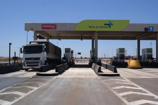 Arrecadao em praas de pedgio em Mato Grosso rende mais de R$ 1 milho de repasses a 19 cidades