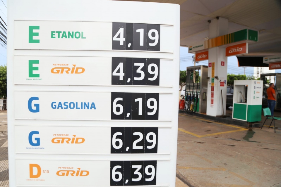 Preo da gasolina e diesel deve subir a partir de 1 de fevereiro; etanol chega a R$ 4,19 em Cuiab