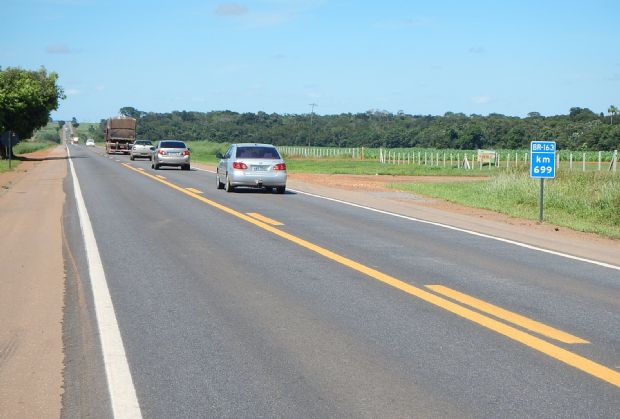 BR-163 deve ter aumento de 8,5% no fluxo de veculos de passeio durante o feriado de Pscoa