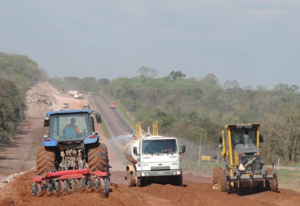 Obras de duplicao de 22,9 quilmetros entre o trevo de acesso de Rondonpolis e o Terminal de Cargas da ALL