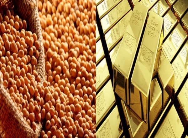 Soja lidera exportaes totais, enquanto o ouro  o 10 mais vendido