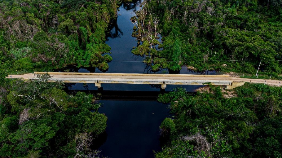 Governo lana licitao para substituir maior ponte de madeira da Transpantaneira