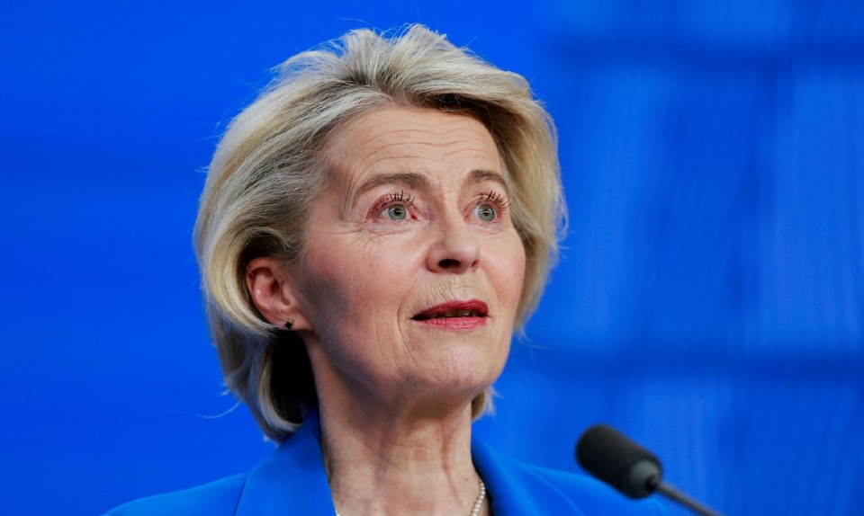 Ursula von der Leyen, presidente da Comiss�o Europeia