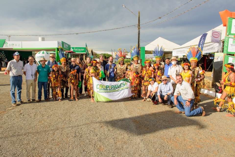 Com presena de embaixadores, Parecis Superagro aquece economia local e discute agricultura em terras indgenas